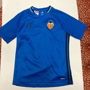 Valencia Adidas, authentic soccer jersey Youth medium great condition
